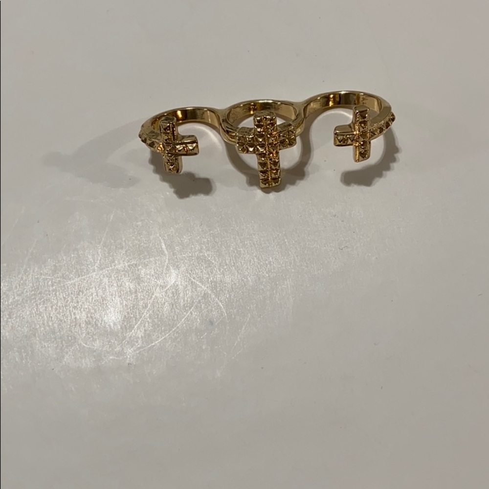 [Forever 21] Women’s 3 Finger Ring - Picture 4 of 5